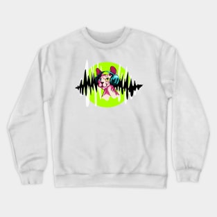 Psychedelic Sphynx Cat Crewneck Sweatshirt